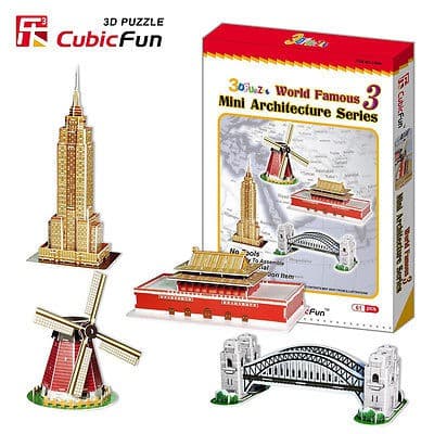 Mô hình giấy 3D CubicFun - Bộ sưu tập Mini series 3 (C086h)
