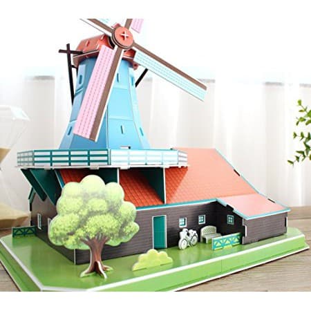 Mô hình giấy 3D Cubicfun - Dutch Windmill - MC219h