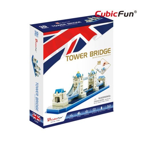 Mô hình giấy 3D CubicFun - Cầu tháp London - UK C238h