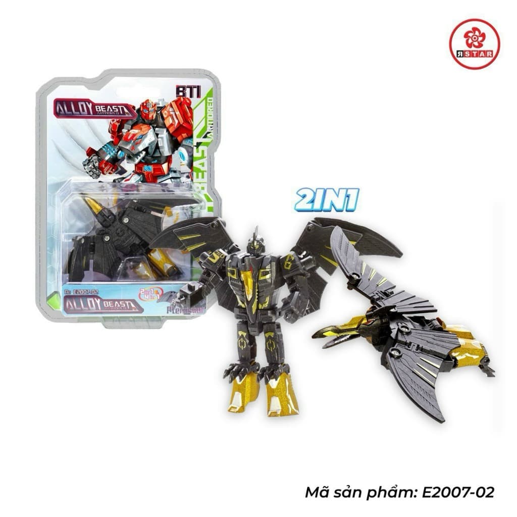 Robot biến hình thành Xe và Khủng long Alloy Beast